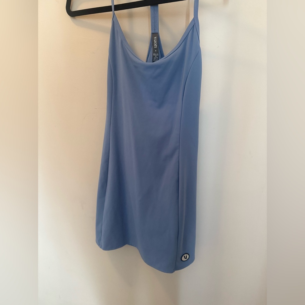 Vuori Light Blue Tank Dress